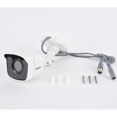 Bala TURBOHD 5 Megapíxel / Lente 2.8mm (85° de Visión) / Exterior IP66 / IR EXIR 20 mts / TVI-AHD-CVI-CVBS / Metal