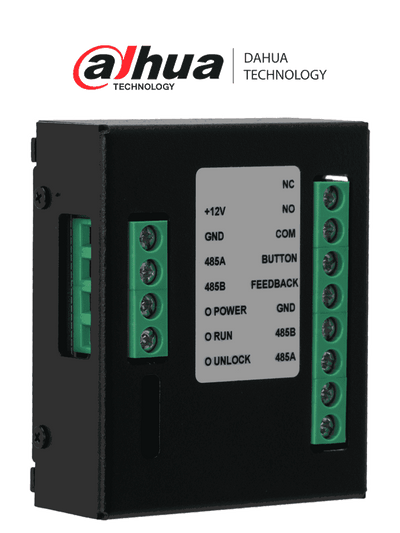 DAHUA DHI-DEE1010B-S2 - Modulo de Control de Acceso para Segunda Puerta, Para Videoporteros IP Dahua / Comunicación RS-485/ Compatible con Cerraduras Eléctricas y Magnéticas