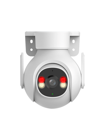 DAHUA DH-P5B-PV- Cámara IP PT WiFi de 5 Megapíxeles con audio bidireccional (micrófono y altavoz), sirena de 110dB, WiFi 6, detección de personas y vehículos, IP65 y ranura MicroSD