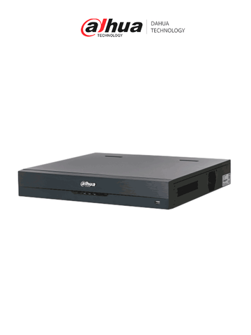 DAHUA DHI-NVR5416-16HP-EI2 -NVR de 16 canales IP 8K / Acupick /WizSense/16 puertos PoE, 8ePoE/ 4 bahías para discos duros/ reconocimiento facial/ SMD Plus/ 8k HDMI out/ soporte para cámaras con IA y protección perimetral