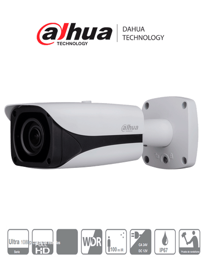 DAHUA DH-HAC-HFW3231EN-ZT-2712- Camara bullet STARLIGHT HDCVI 1080p / 0.005 Lux a color / WDR Real 120 dB / Lente motorizado / 100M Smart ir / Voltaje dual 12 VDC/24 VAC/