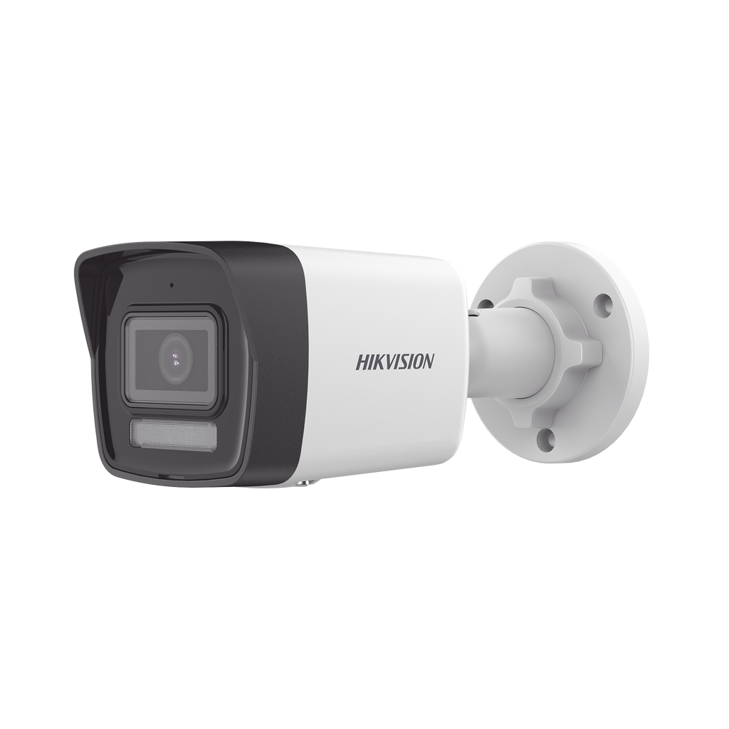 [Dual Light] Bala IP 2 Megapixel / Lente 2.8 mm / 30 mts IR + 30 mts Luz Blanca / Micrófono Integrado / ACUSENSE Lite / Exterior IP67 / H.265 / PoE / Micro SD