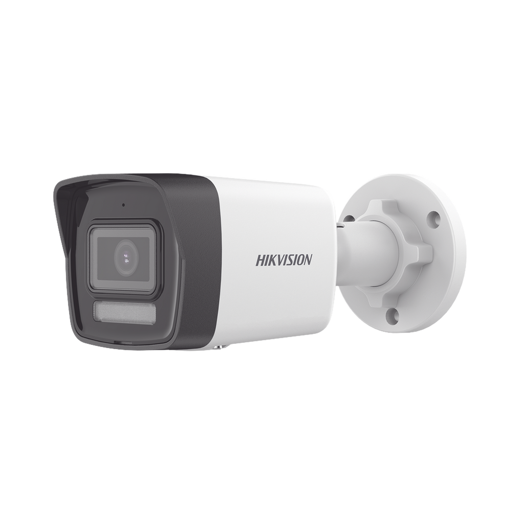 [Dual Light] Bala IP 4 Megapixel / Lente 2.8 mm / 30 mts IR + 30 mts Luz Blanca / Micrófono Integrado / ACUSENSE Lite / Exterior IP67 / H.265 / PoE / Micro SD