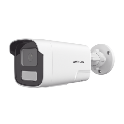 [PROTECCIÓN ACTIVA] Bala IP 4 Megapíxel / ACUSENSE Lite (Detección de Humanos y Vehiculos) / Lente 4 mm / Audio de Dos Vías / Luz Intermitente y Alerta de Audio / 50 Mts IR EXIR 2.0 / Exterior IP67 / WDR 120 dB / PoE