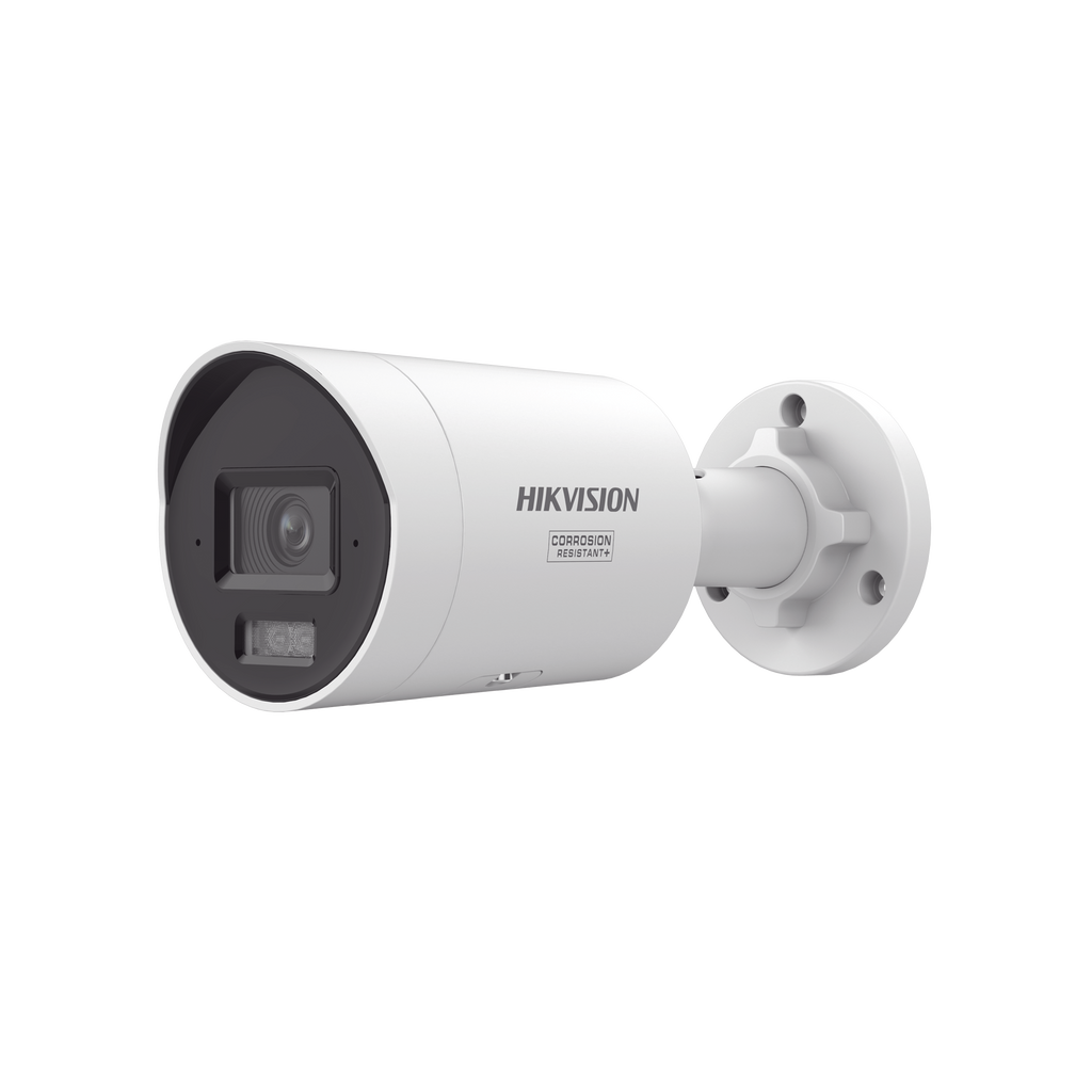 [Dual Light + ColorVu 3.0 + HikAI] Bala IP 4 Megapixel / Lente 2.8 mm / 40 mts IR + Luz Blanca / 2 Microfonos Integrados / Exterior IP67 / Estrobo Luz Blanca / WDR 130 dB / ACUSENSE 3.0 / Metal / NEMA 4X / ACUSEARCH
