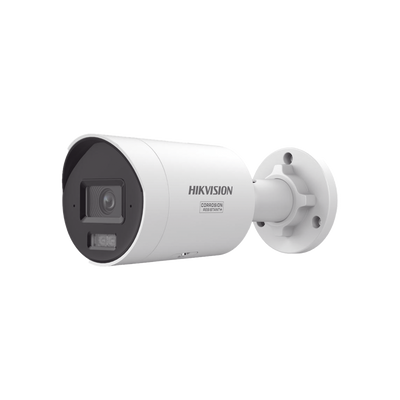 [Dual Light + ColorVu 3.0 + HikAI] Bala IP 8 Megapixel / Lente 2.8 mm / 40 mts IR + Luz Blanca / 2 Microfonos Integrados / Exterior IP67 / WDR 130 dB / ACUSENSE 3.0 / Metal / NEMA 4X / ACUSEARCH