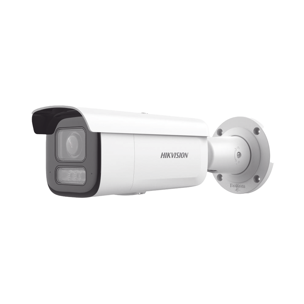 [Dual Light + 2 Micrófonos Integrados] Bala IP 8 Megapixel (4K) / Lente Motorizado 2.8-12 mm / 60 m Luz Blanca + 60 m IR / AcuSense / Exterior IP67 / IK10 / WDR 120 dB / PoE 802.3at / ONVIF / Alarmas I/O / Micro SD / ACUSEARCH
