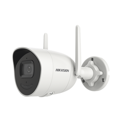 Bala IP 4 Megapixel / Lente 2.8 mm / 30 mts IR / Exterior IP66 / Wi-Fi / ACUSENSE Lite / WDR 80 dB / H.265+ / Micrófono y Audio Bidireccional (Micrófono y Bocina) / Micro SD / Se Conecta Directo a la App de Hik-Connect