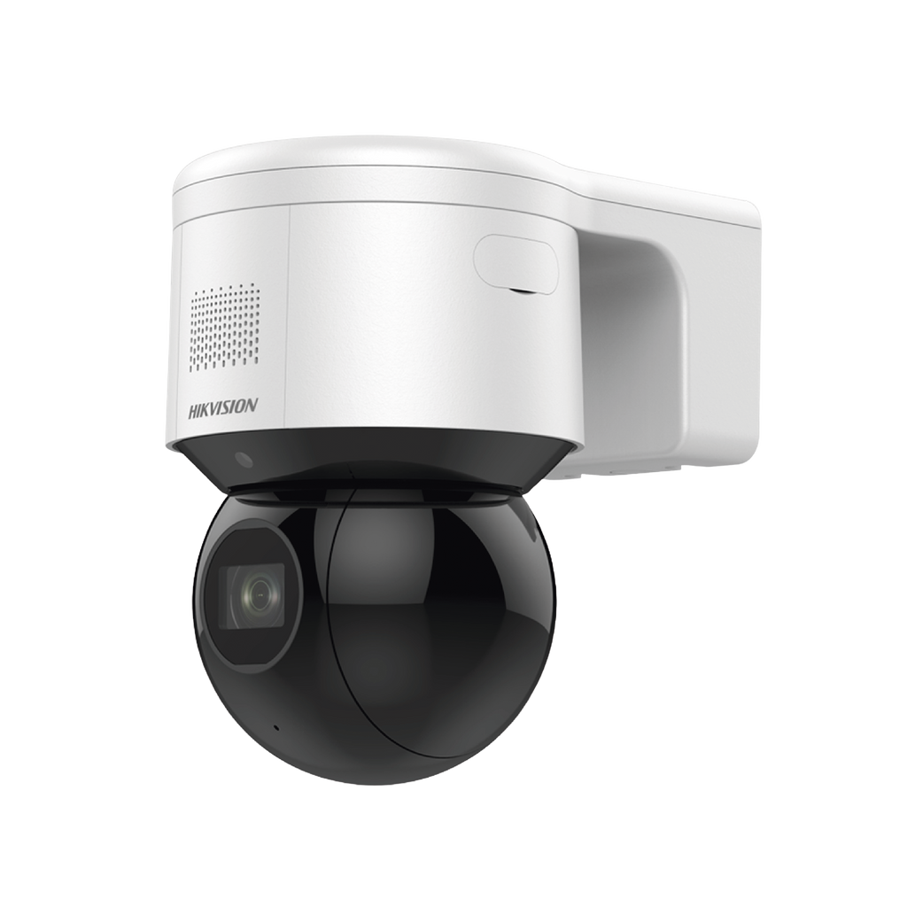 Domo PTZ IP 4 Megapixel / 4X Zoom Óptico / 50 mts IR EXIR / ACUSENSE / Luz Estroboscópica / Sirena Integrada / WDR 120 dB / PoE+ / IP66 / Ultra Baja Iluminación / Micrófono y Bocina Interconstruido / Micro SD