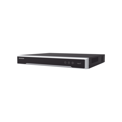 NVR 8 Megapixel (4K) (Compatible con Cámaras ACUSENSE) / 16 canales IP / 16 Puertos PoE+ / 2 Bahías de Disco Duro / Salida de Vídeo en 4K / 300 Metros PoE Modo Extendido