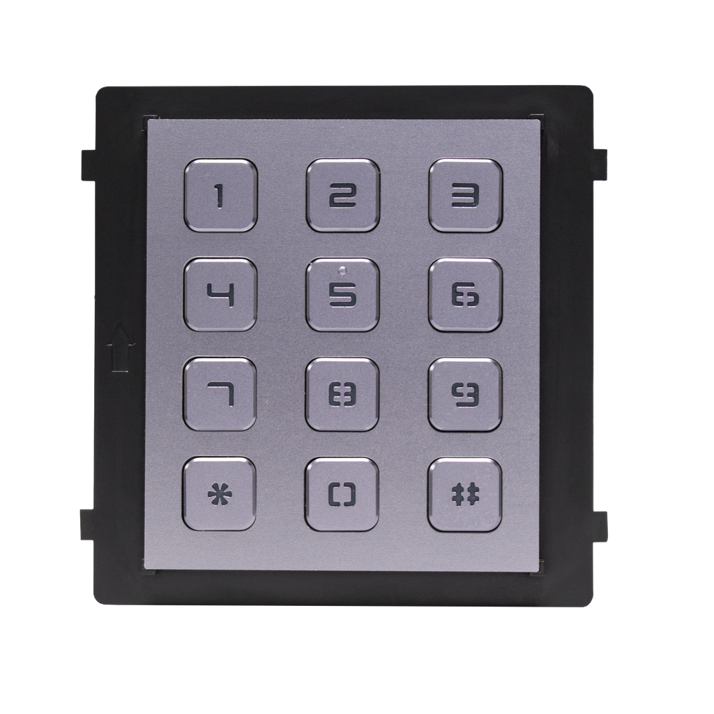 Módulo de Teclado para Frente de Calle Modular / Desbloqueo de Puerta Mediante Código / Llamada a monitor.