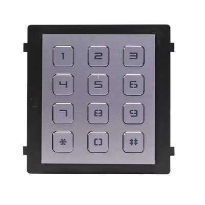 Módulo de Teclado para Frente de Calle Modular / Desbloqueo de Puerta Mediante Código / Llamada a monitor.