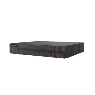 [Audio Bidireccional] DVR 4 Canales TurboHD + 1 Canal IP / 2 Megapixel (1080p) Lite / Acusense Lite (Evita Falsas Alarmas) / Audio por Coaxitron / 1 Bahia de Disco Duro / H.265+ / Salida de Vídeo Full HD