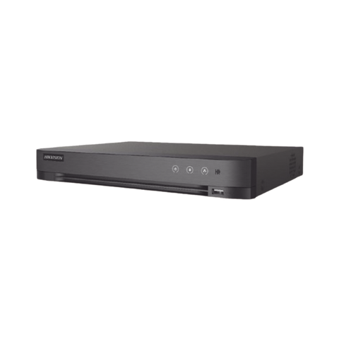 DVR 8 Canales TURBOHD + 4 Canales IP / 5 Megapixel Lite - 3K Lite / Audio de Dos Vías por Coaxitron / Reconocimiento Facial / ACUSENSE (Evita falsas alarmas) / 1 Bahía de Disco Duro / Salida de Video en Full HD