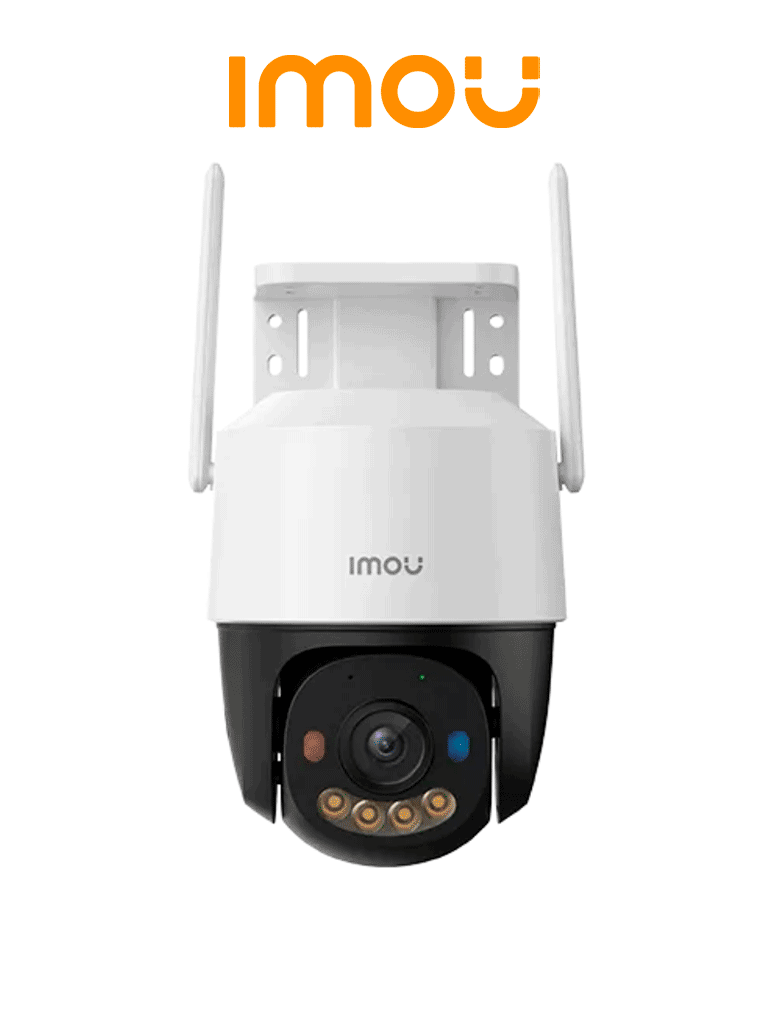 IMOU Cruiser SC 5MP (IPC-K7FN-5H0WE ) - Cámara IP PT de 5 MP/ Wifi/ Full Color/Disuasión activa luces Rojo-Azul/ Audio 2 Vías/ 30 Metros Visión Nocturna/ Sirena de 110 dB/ Smart tracking/ Ranura para MicroSD/ IP66