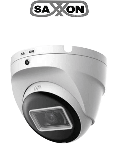 SAXXON SUA-HAC-T20M-0280B- Cámara Turret de 2 Megapíxeles 1080P/ Lente de 2.8 mm con Apertura de Hasta 100°/ Cámara Metálica