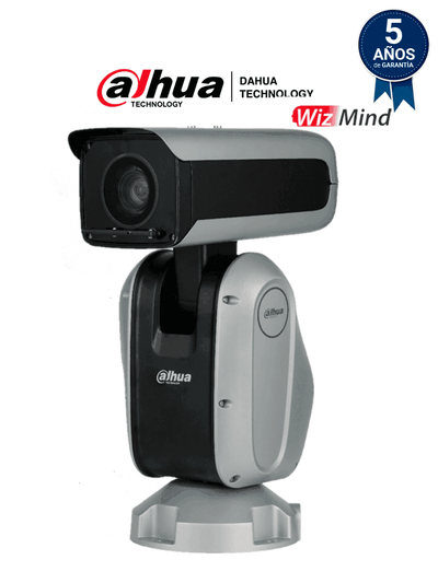 DAHUA PTZ83440-HNF-PA - Cámara IP PTZ Punta de poste de 4 MP/ 40x de Zoom óptico/ WizMind/ IR de 350 Metros/ con IA/ Reconocimiento Facial/ Protección Perimetral/ Auto Tracking/ Metadatos/ Sistema de Posicionamiento IA