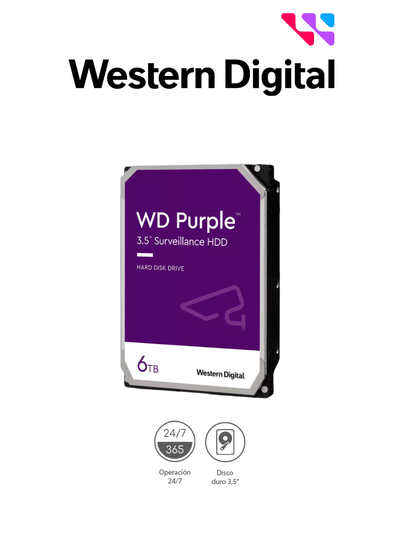 Disco Duro de 6 TB Purple