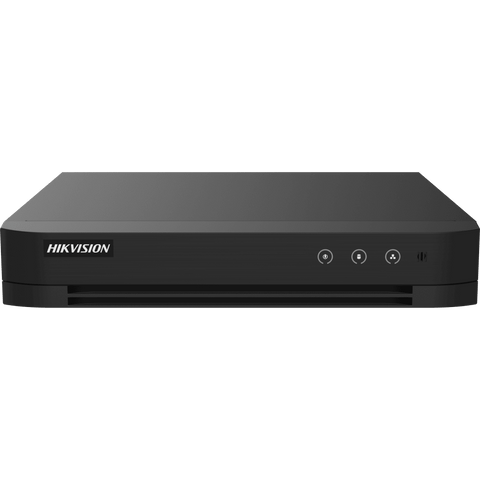DVR 8 Canales TURBOHD + 8 Canales IP / 8 Megapixel (4K) / Audio Bidireccional / ACUSENSE / 1 Bahía de Disco Duro / Salida de Video en Full HD / H.265+
