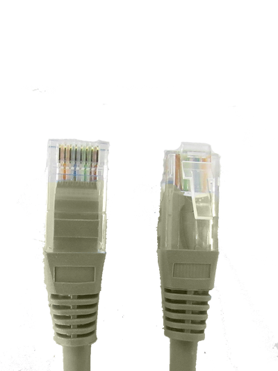 SAXXON P61UG - Cable patch cord UTP 1 metro / CAT 6 / Color gris