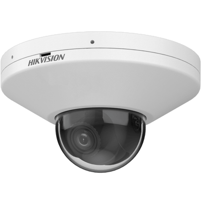 [Hik AI] Mini Domo IP 4 Megapixel / Lente 2 mm / Ideal para Elevadores / Diseño Compacto / ColorVu / 2 Micrófonos Integrados / Interior / ACUSENSE / Captura Facial / PoE / WDR 130 dB / ONVIF / Micro SD