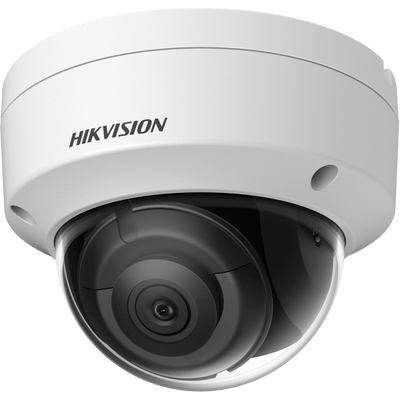 [Dual Light] Domo IP 4 Megapixel / Lente 2.8 mm / 30 mts IR + 30 mts Luz Blanca / Micrófono Integrado / Antivandálico IK08 / ACUSENSE Lite / Exterior IP67 / H.265 / PoE / ONVIF / Micro SD