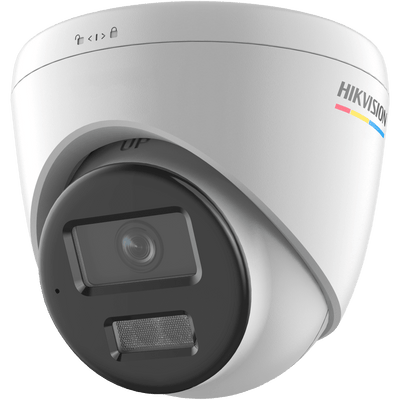 [ColorVu 3.0 + MD 3.0] Turret IP 4 Megapixel / Lente 2.8 mm / 30 mts IR + 30 mts Luz Blanca / Micrófono Integrado / ACUSENSE Lite / Exterior IP67 / WDR 120 dB / PoE / Micro SD